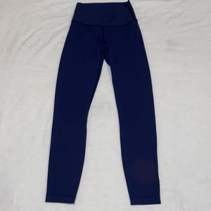 Size 2 Dark Blue Lululemon Leggings